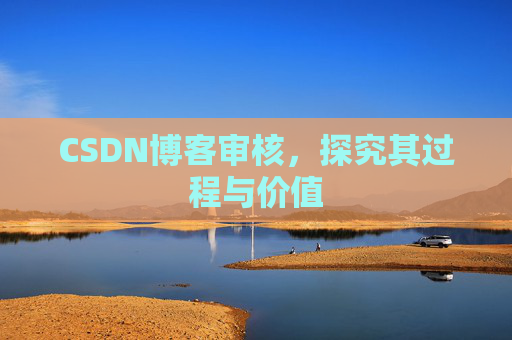 CSDN博客审核,探究其过程与价值